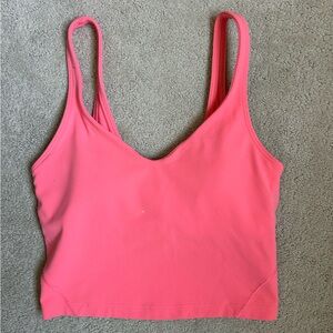 Lululemon Align Tank Coral Pink size 2